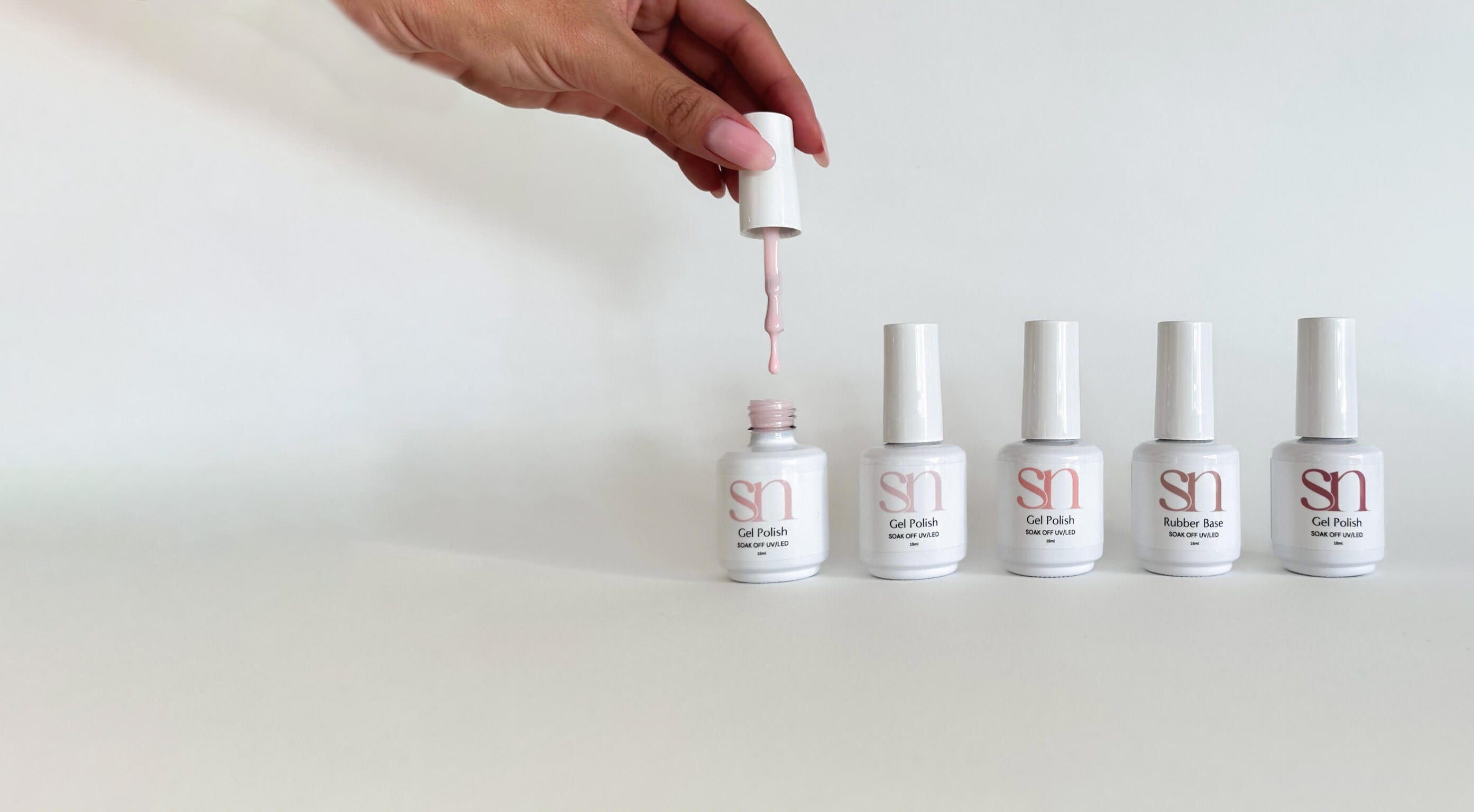 collection of sadie nails gel products