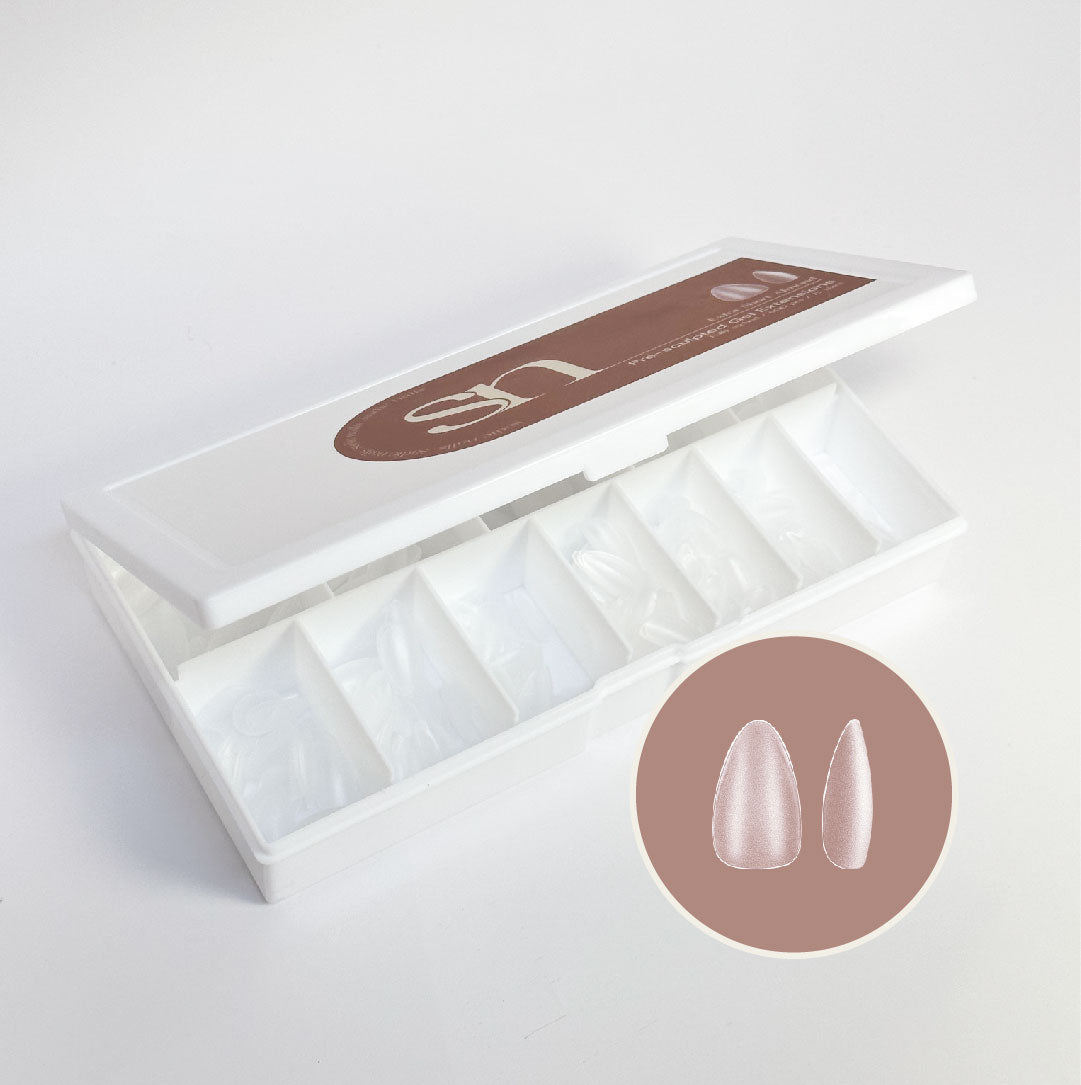Extra Short Almond - Pre-Sculpted Gel Extensions
