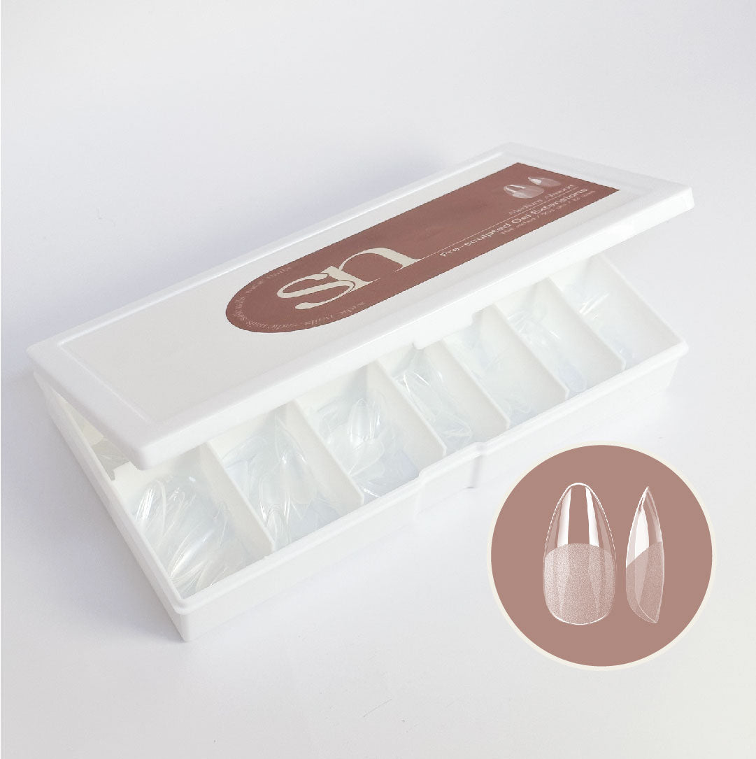 Medium Almond - Pre-sculpted Gel Extensions