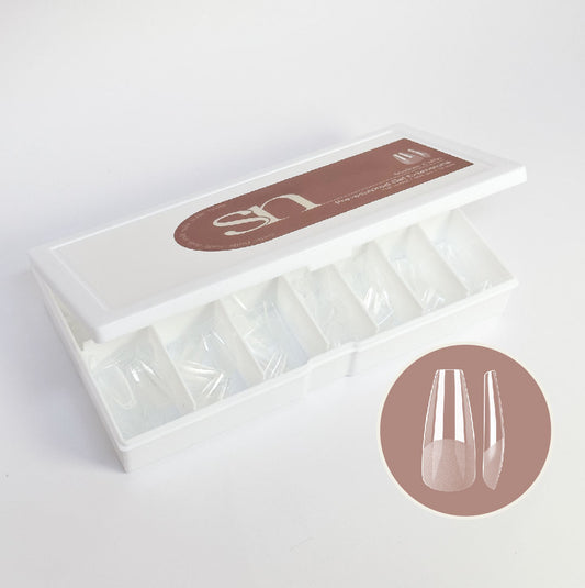 Medium Coffin - Pre-Sculpted Gel Extensions