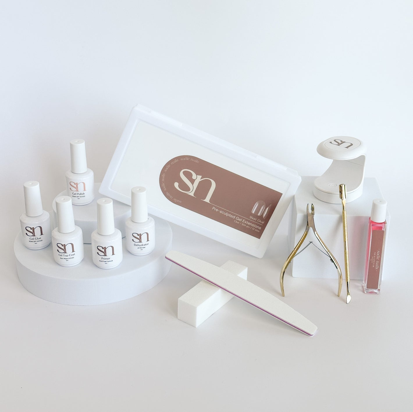 full inclusions of sadie nails ultimate gel xtend kit