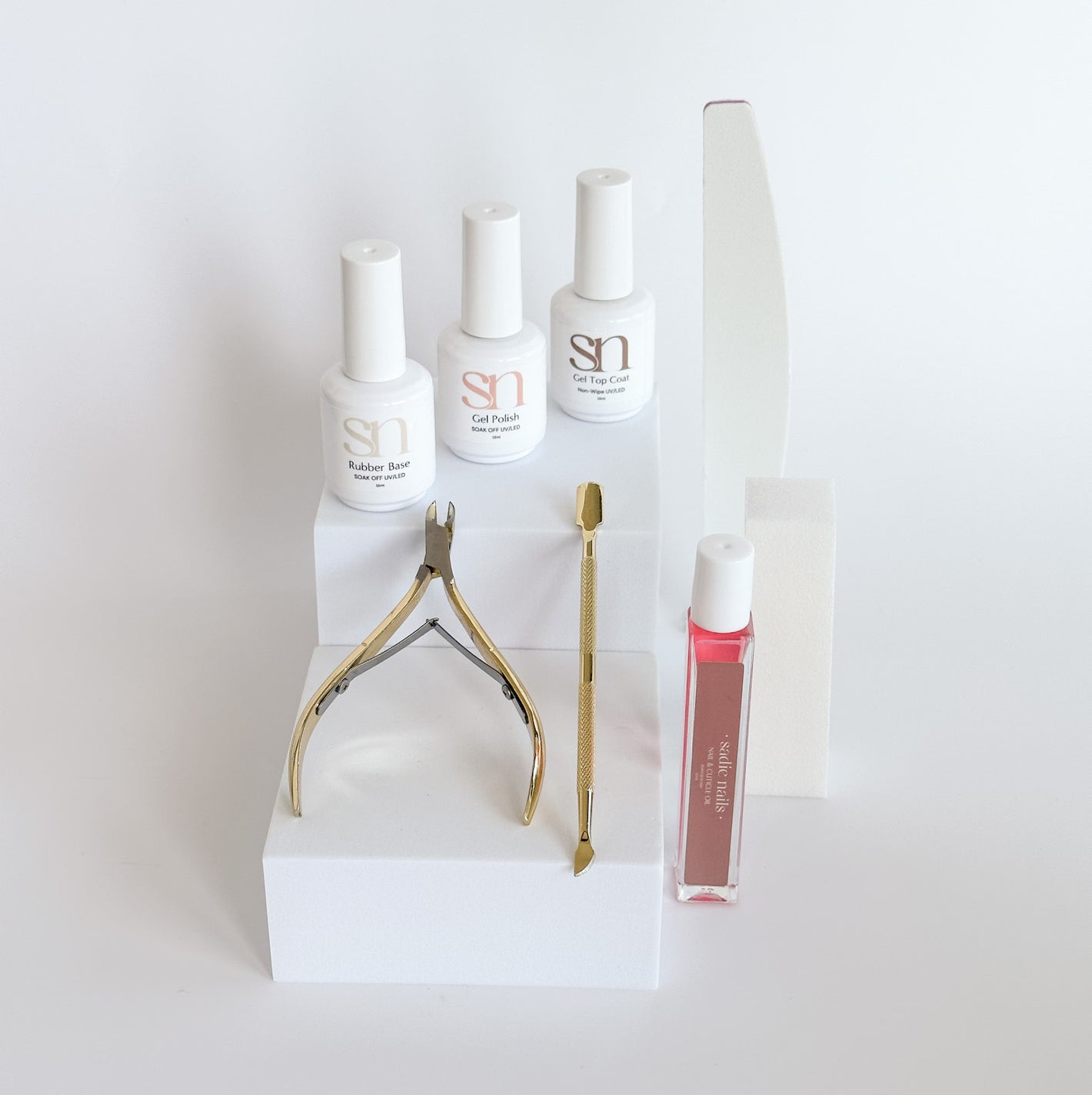 full inclusions of sadie nails ultimate gel polish kit