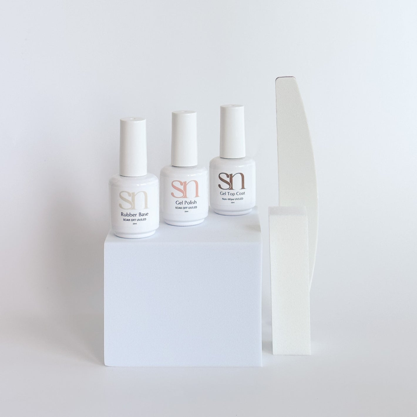 full inclusions of sadie nails starter gel polish kit